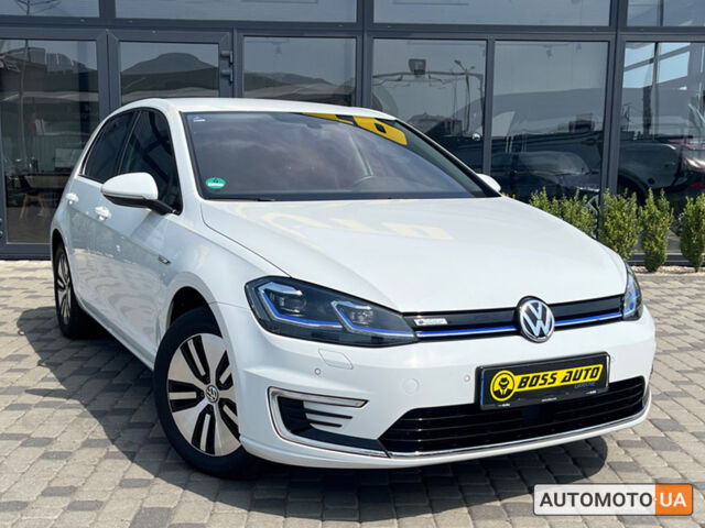 Білий Фольксваген e-Golf, об'ємом двигуна 36 л та пробігом 70 тис. км за 16590 $, фото 1 на Automoto.ua