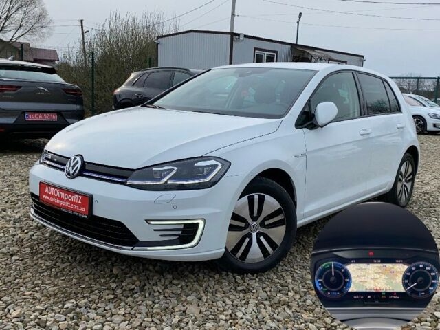 Білий Фольксваген e-Golf, об'ємом двигуна 0 л та пробігом 27 тис. км за 16900 $, фото 1 на Automoto.ua