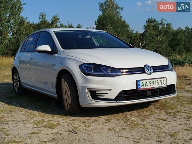 Белый Фольксваген e-Golf, объемом двигателя 0 л и пробегом 75 тыс. км за 14500 $, фото 1 на Automoto.ua