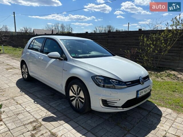 Білий Фольксваген e-Golf, об'ємом двигуна 0 л та пробігом 73 тис. км за 14000 $, фото 1 на Automoto.ua