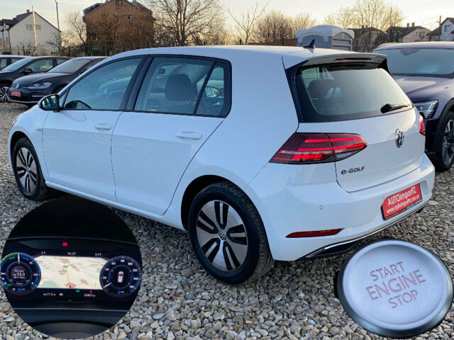 Белый Фольксваген e-Golf, объемом двигателя 0 л и пробегом 22 тыс. км за 17900 $, фото 1 на Automoto.ua