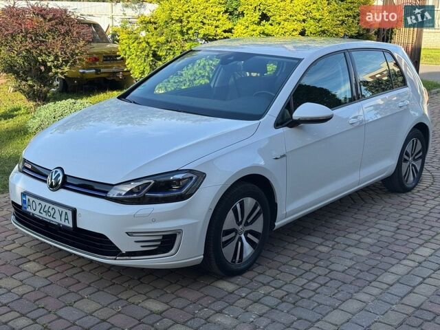 Білий Фольксваген e-Golf, об'ємом двигуна 0 л та пробігом 57 тис. км за 15500 $, фото 1 на Automoto.ua