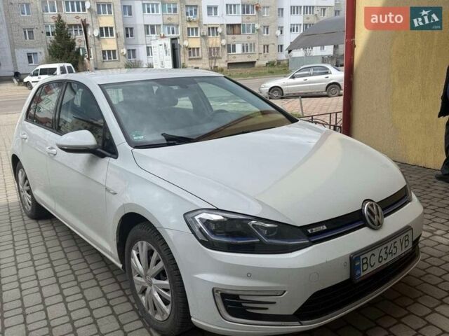 Білий Фольксваген e-Golf, об'ємом двигуна 0 л та пробігом 58 тис. км за 14500 $, фото 1 на Automoto.ua