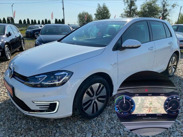 Білий Фольксваген e-Golf, об'ємом двигуна 0 л та пробігом 36 тис. км за 14900 $, фото 1 на Automoto.ua