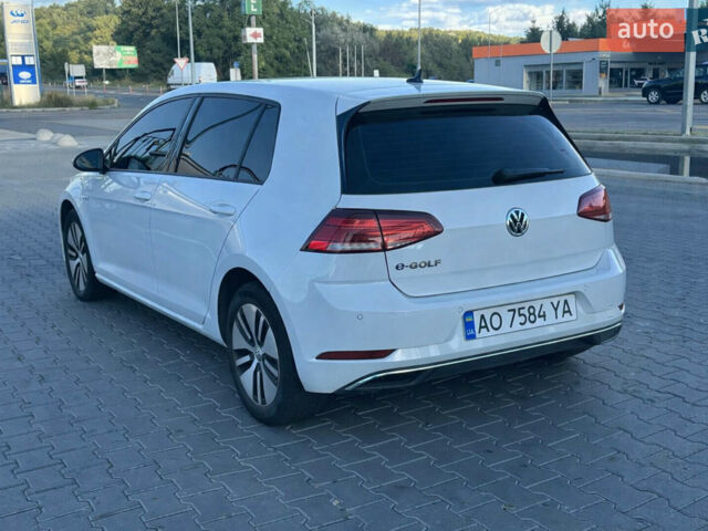 Білий Фольксваген e-Golf, об'ємом двигуна 0 л та пробігом 92 тис. км за 13700 $, фото 1 на Automoto.ua