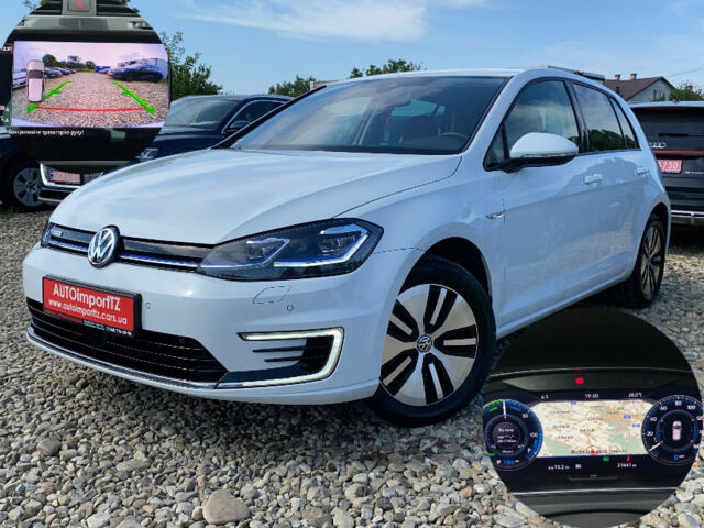 Білий Фольксваген e-Golf, об'ємом двигуна 0 л та пробігом 27 тис. км за 15700 $, фото 1 на Automoto.ua