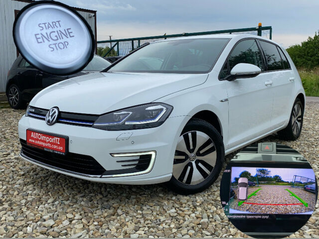 Білий Фольксваген e-Golf, об'ємом двигуна 0 л та пробігом 33 тис. км за 15900 $, фото 1 на Automoto.ua