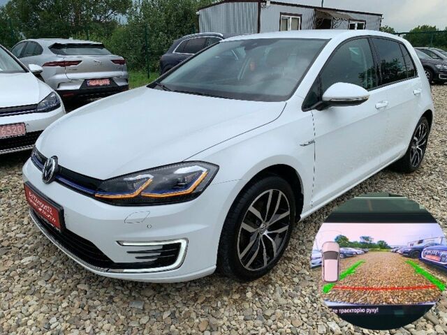 Белый Фольксваген e-Golf, объемом двигателя 0 л и пробегом 55 тыс. км за 15900 $, фото 1 на Automoto.ua