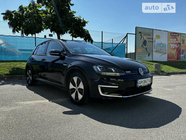 Чорний Фольксваген e-Golf, об'ємом двигуна 0 л та пробігом 163 тис. км за 13300 $, фото 1 на Automoto.ua