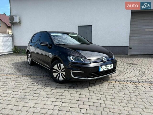 Чорний Фольксваген e-Golf, об'ємом двигуна 0 л та пробігом 104 тис. км за 8199 $, фото 1 на Automoto.ua