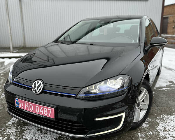 Черный Фольксваген e-Golf, объемом двигателя 0 л и пробегом 125 тыс. км за 9200 $, фото 1 на Automoto.ua