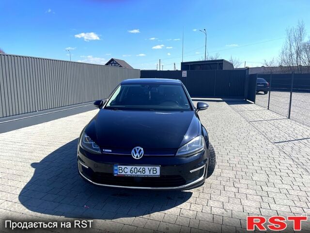 Черный Фольксваген e-Golf, объемом двигателя 0 л и пробегом 123 тыс. км за 9200 $, фото 1 на Automoto.ua