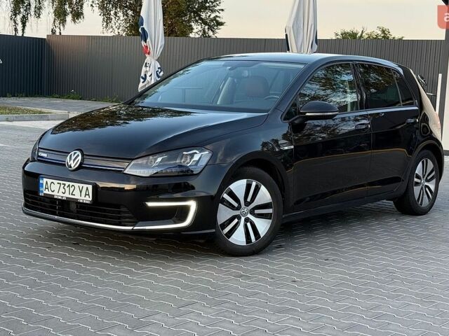 Черный Фольксваген e-Golf, объемом двигателя 0 л и пробегом 129 тыс. км за 9450 $, фото 1 на Automoto.ua