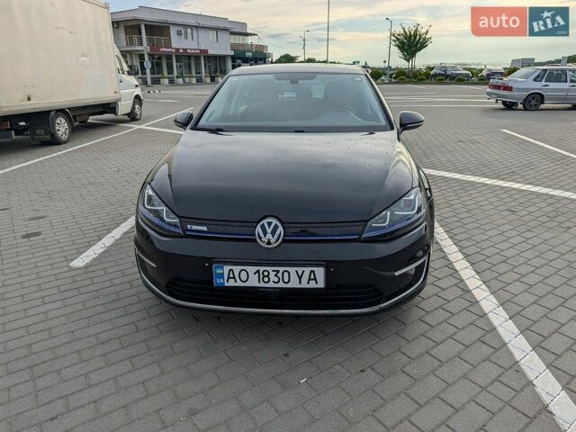 Чорний Фольксваген e-Golf, об'ємом двигуна 0 л та пробігом 114 тис. км за 9000 $, фото 1 на Automoto.ua