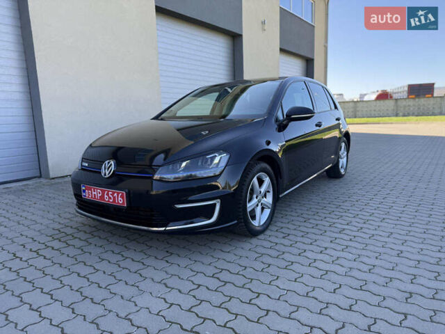 Чорний Фольксваген e-Golf, об'ємом двигуна 0 л та пробігом 107 тис. км за 8100 $, фото 1 на Automoto.ua