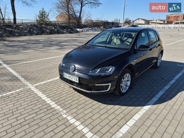 Чорний Фольксваген e-Golf, об'ємом двигуна 0 л та пробігом 133 тис. км за 7300 $, фото 1 на Automoto.ua