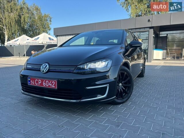 Черный Фольксваген e-Golf, объемом двигателя 0 л и пробегом 147 тыс. км за 7950 $, фото 1 на Automoto.ua