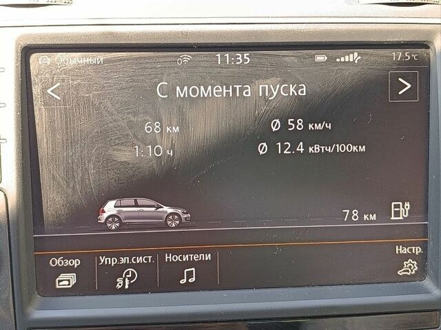 Чорний Фольксваген e-Golf, об'ємом двигуна 0 л та пробігом 172 тис. км за 9500 $, фото 1 на Automoto.ua