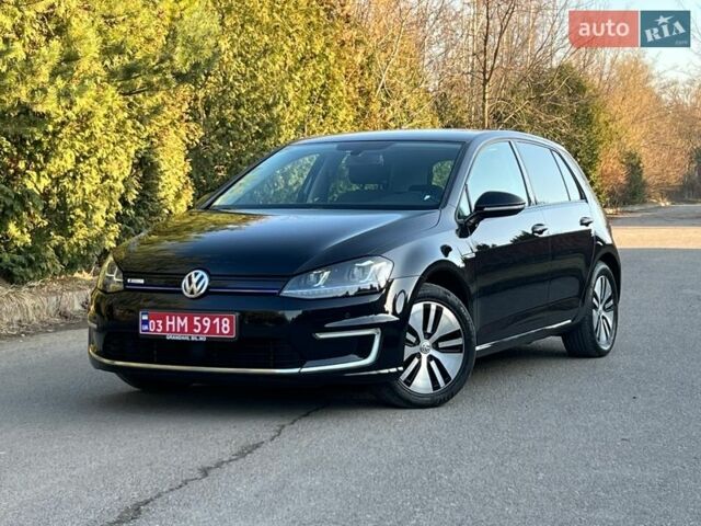 Черный Фольксваген e-Golf, объемом двигателя 0 л и пробегом 118 тыс. км за 8250 $, фото 1 на Automoto.ua