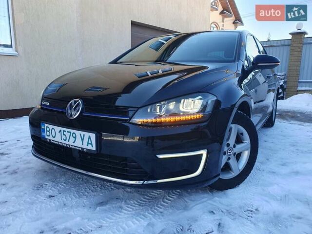 Чорний Фольксваген e-Golf, об'ємом двигуна 0 л та пробігом 129 тис. км за 8800 $, фото 1 на Automoto.ua