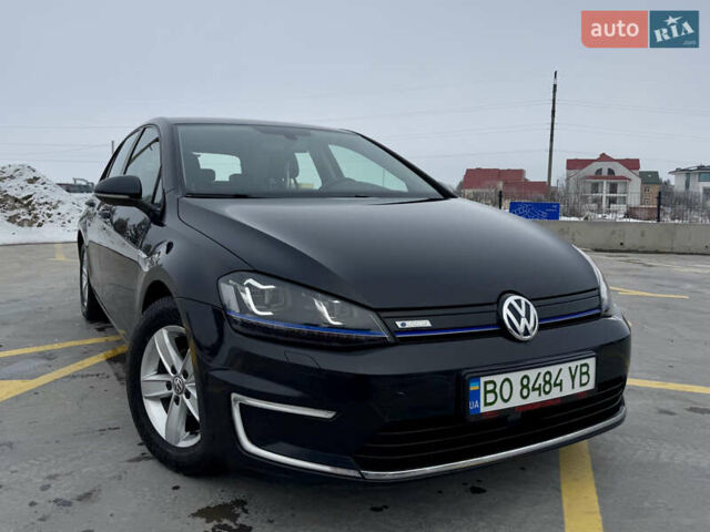 Чорний Фольксваген e-Golf, об'ємом двигуна 0 л та пробігом 96 тис. км за 8999 $, фото 1 на Automoto.ua