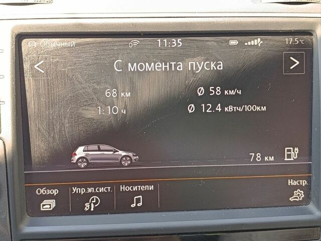 Чорний Фольксваген e-Golf, об'ємом двигуна 0 л та пробігом 172 тис. км за 9300 $, фото 1 на Automoto.ua