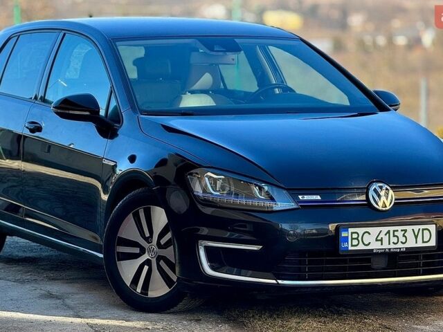 Черный Фольксваген e-Golf, объемом двигателя 0 л и пробегом 131 тыс. км за 9550 $, фото 1 на Automoto.ua