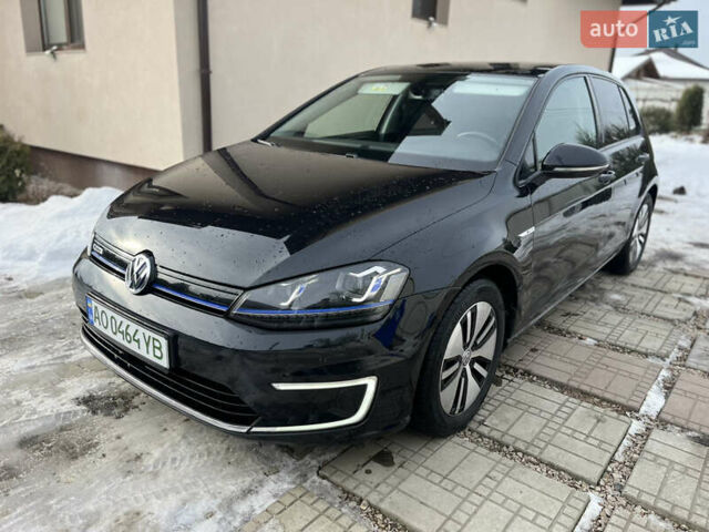 Черный Фольксваген e-Golf, объемом двигателя 0 л и пробегом 126 тыс. км за 7850 $, фото 1 на Automoto.ua