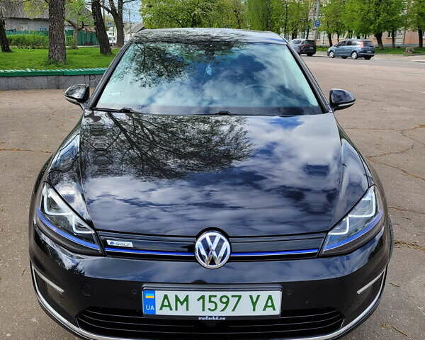 Чорний Фольксваген e-Golf, об'ємом двигуна 0 л та пробігом 115 тис. км за 9500 $, фото 1 на Automoto.ua