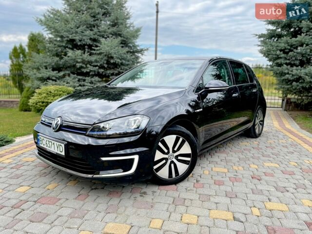 Черный Фольксваген e-Golf, объемом двигателя 0 л и пробегом 122 тыс. км за 8300 $, фото 1 на Automoto.ua