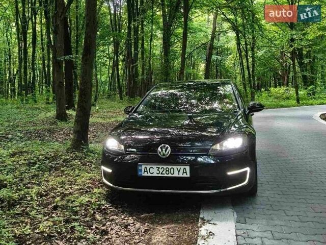 Черный Фольксваген e-Golf, объемом двигателя 0 л и пробегом 167 тыс. км за 8700 $, фото 1 на Automoto.ua