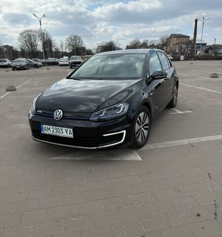 Черный Фольксваген e-Golf, объемом двигателя 0 л и пробегом 119 тыс. км за 8750 $, фото 1 на Automoto.ua