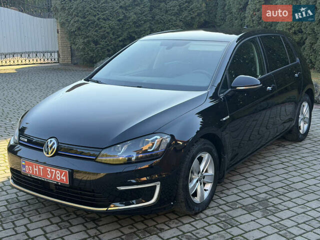 Черный Фольксваген e-Golf, объемом двигателя 0 л и пробегом 84 тыс. км за 9350 $, фото 1 на Automoto.ua