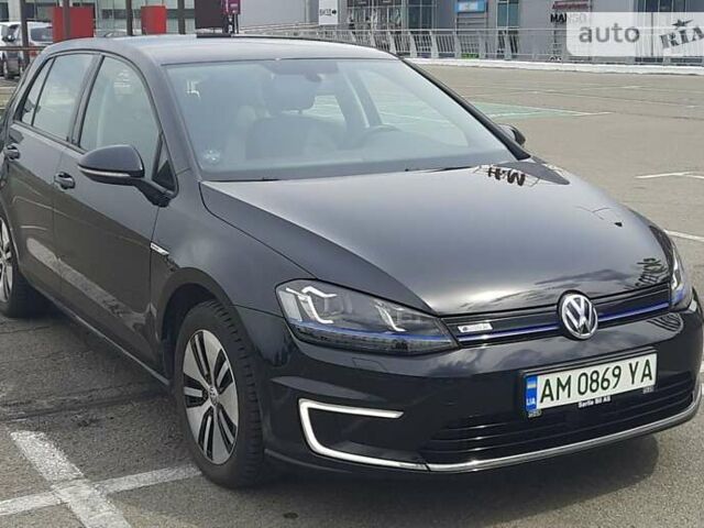 Чорний Фольксваген e-Golf, об'ємом двигуна 0 л та пробігом 66 тис. км за 12900 $, фото 1 на Automoto.ua