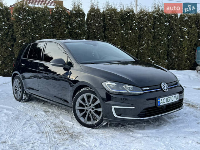 Черный Фольксваген e-Golf, объемом двигателя 0 л и пробегом 129 тыс. км за 10950 $, фото 1 на Automoto.ua