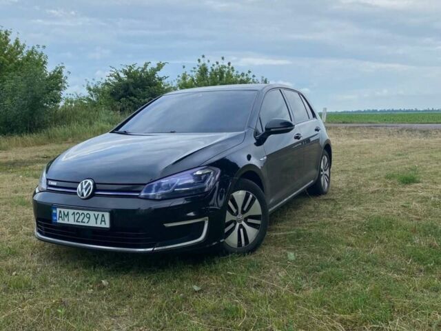 Чорний Фольксваген e-Golf, об'ємом двигуна 0 л та пробігом 224 тис. км за 11800 $, фото 1 на Automoto.ua