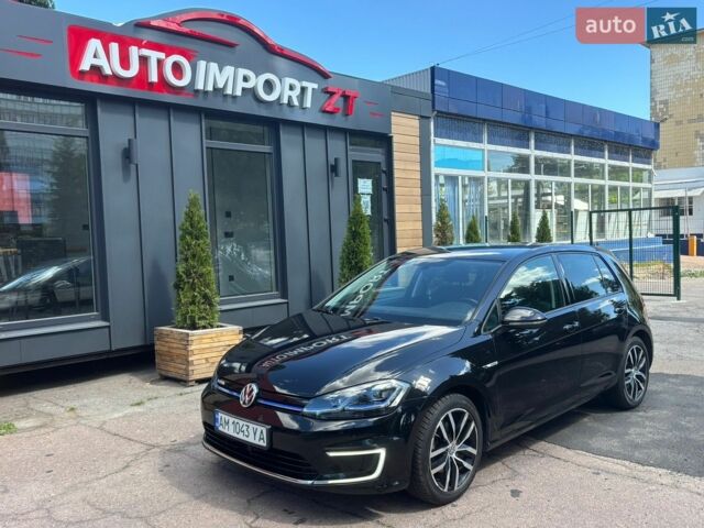 Чорний Фольксваген e-Golf, об'ємом двигуна 0 л та пробігом 161 тис. км за 12800 $, фото 1 на Automoto.ua