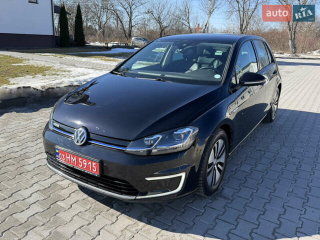 Чорний Фольксваген e-Golf, об'ємом двигуна 0 л та пробігом 118 тис. км за 11750 $, фото 1 на Automoto.ua