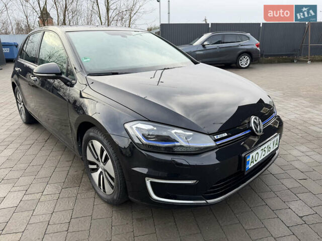 Чорний Фольксваген e-Golf, об'ємом двигуна 0 л та пробігом 43 тис. км за 13500 $, фото 1 на Automoto.ua