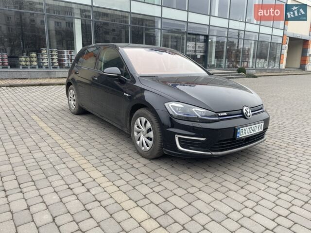 Черный Фольксваген e-Golf, объемом двигателя 0 л и пробегом 110 тыс. км за 13600 $, фото 1 на Automoto.ua