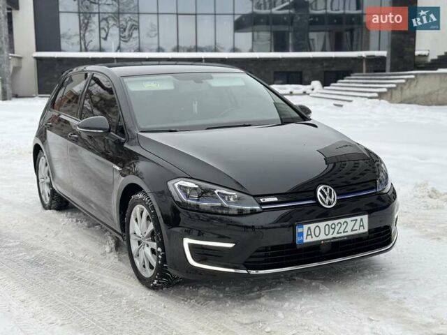 Чорний Фольксваген e-Golf, об'ємом двигуна 0 л та пробігом 96 тис. км за 12499 $, фото 1 на Automoto.ua
