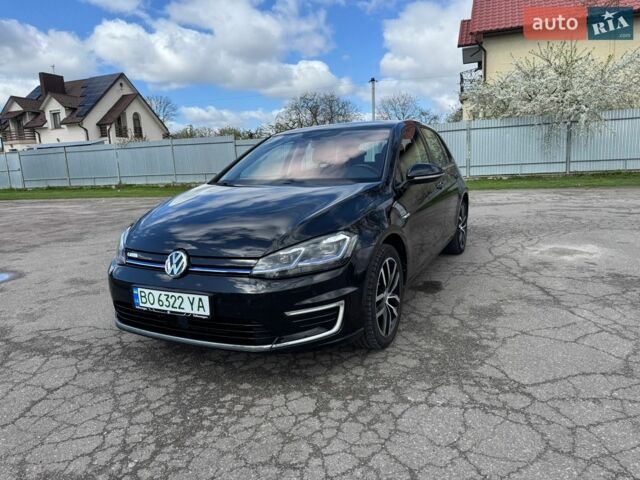 Чорний Фольксваген e-Golf, об'ємом двигуна 0 л та пробігом 82 тис. км за 16500 $, фото 1 на Automoto.ua
