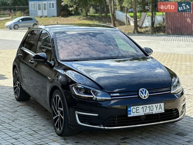 Чорний Фольксваген e-Golf, об'ємом двигуна 0 л та пробігом 54 тис. км за 15200 $, фото 1 на Automoto.ua