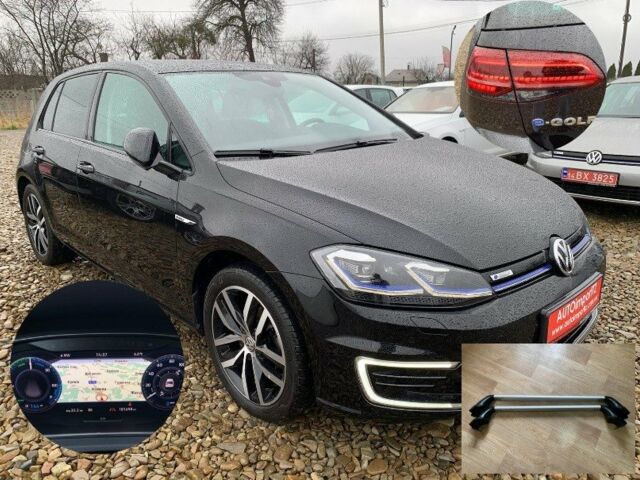 Черный Фольксваген e-Golf, объемом двигателя 0 л и пробегом 101 тыс. км за 15200 $, фото 1 на Automoto.ua
