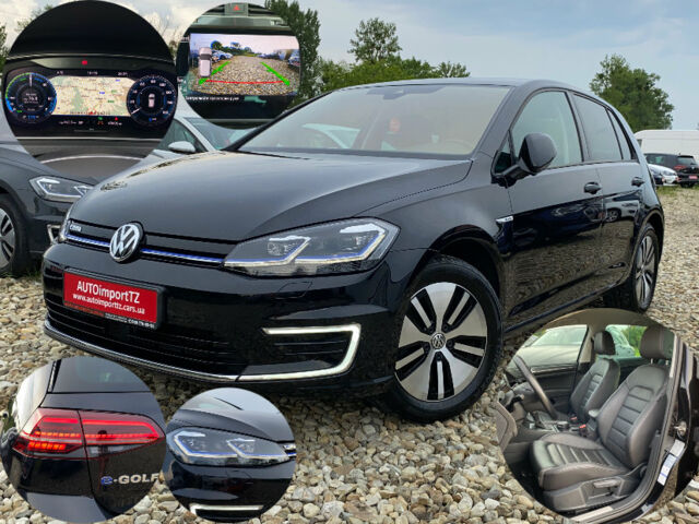 Чорний Фольксваген e-Golf, об'ємом двигуна 0 л та пробігом 48 тис. км за 18900 $, фото 1 на Automoto.ua
