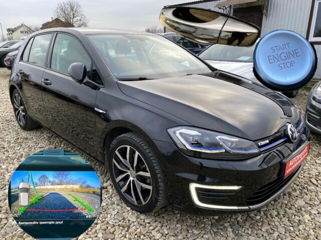 Чорний Фольксваген e-Golf, об'ємом двигуна 0 л та пробігом 95 тис. км за 14300 $, фото 1 на Automoto.ua