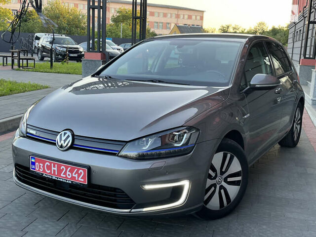 Коричневий Фольксваген e-Golf, об'ємом двигуна 0 л та пробігом 129 тис. км за 13333 $, фото 1 на Automoto.ua