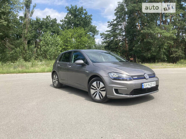 Серый Фольксваген e-Golf, объемом двигателя 0 л и пробегом 74 тыс. км за 14900 $, фото 1 на Automoto.ua