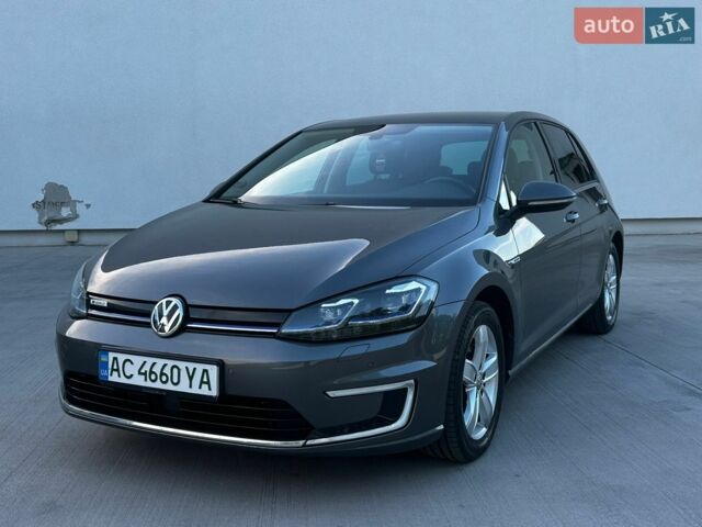 Сірий Фольксваген e-Golf, об'ємом двигуна 0 л та пробігом 132 тис. км за 12450 $, фото 1 на Automoto.ua