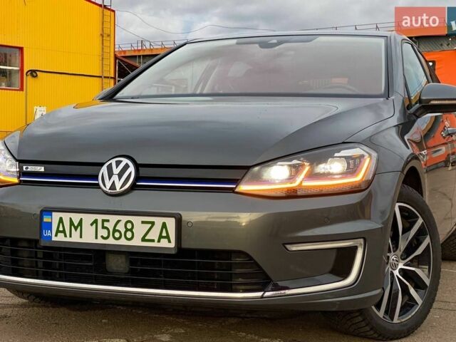 Сірий Фольксваген e-Golf, об'ємом двигуна 0 л та пробігом 127 тис. км за 15599 $, фото 1 на Automoto.ua